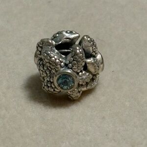 Pandora Sea Star Starfish Bead Charm Sterling Silver .925  791163SST